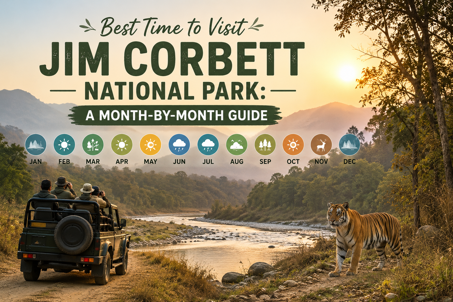 Best Time to Visit Jim Corbett National Park: Month-by-Month Guide